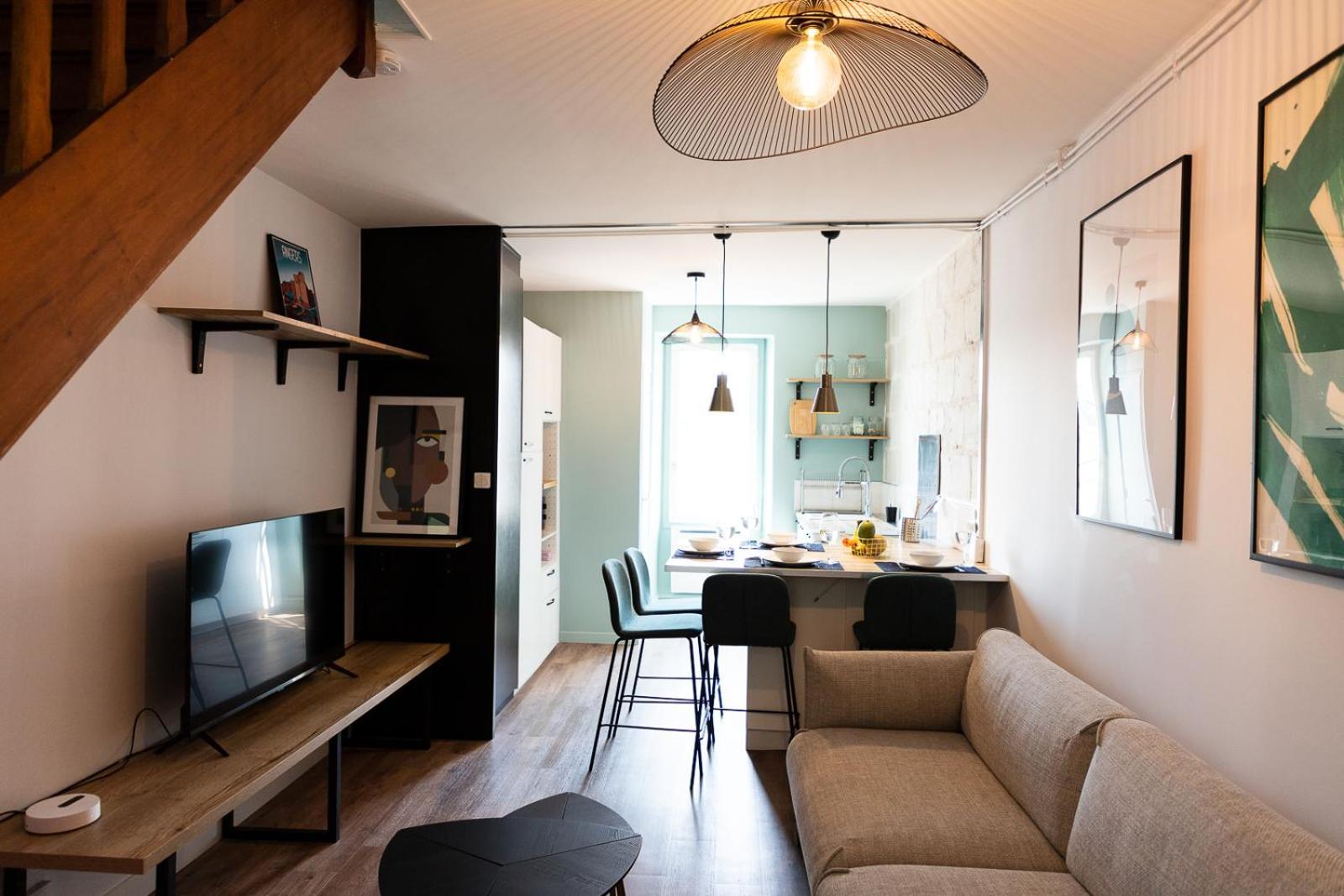 Charmant Duplex Angers Esterno foto