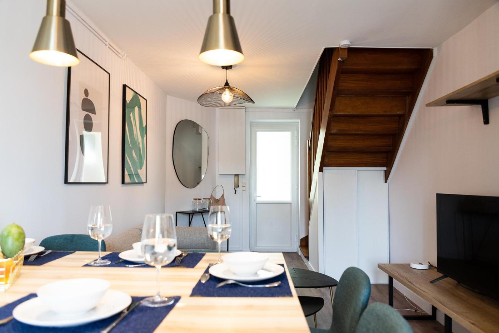 Charmant Duplex Angers Esterno foto